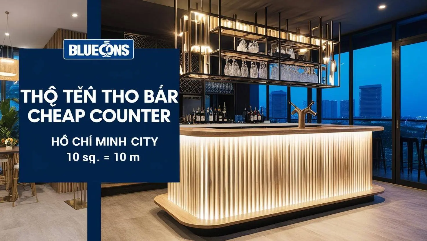 Quầy pha chế giá rẻ (7) Ảnh minh họa trong bài viết