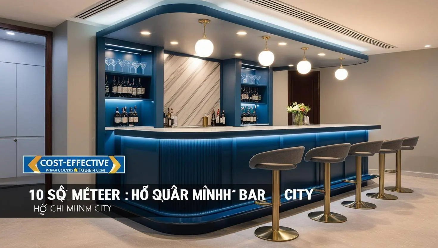Quầy pha chế giá rẻ (9) Ảnh minh họa trong bài viết