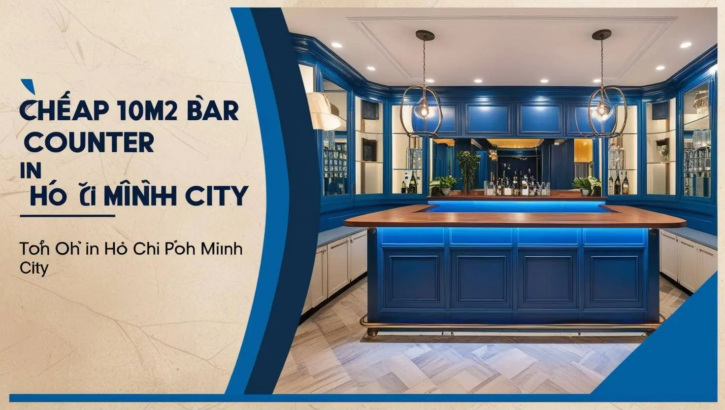 Quầy pha chế giá rẻ Ảnh minh họa trong bài viết