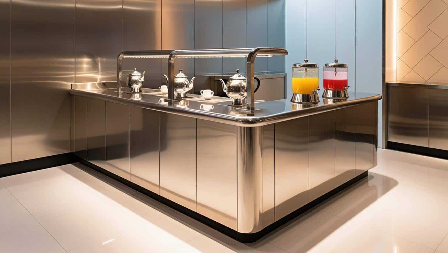 Quầy pha chế inox (6) Quầy pha chế inox (6)