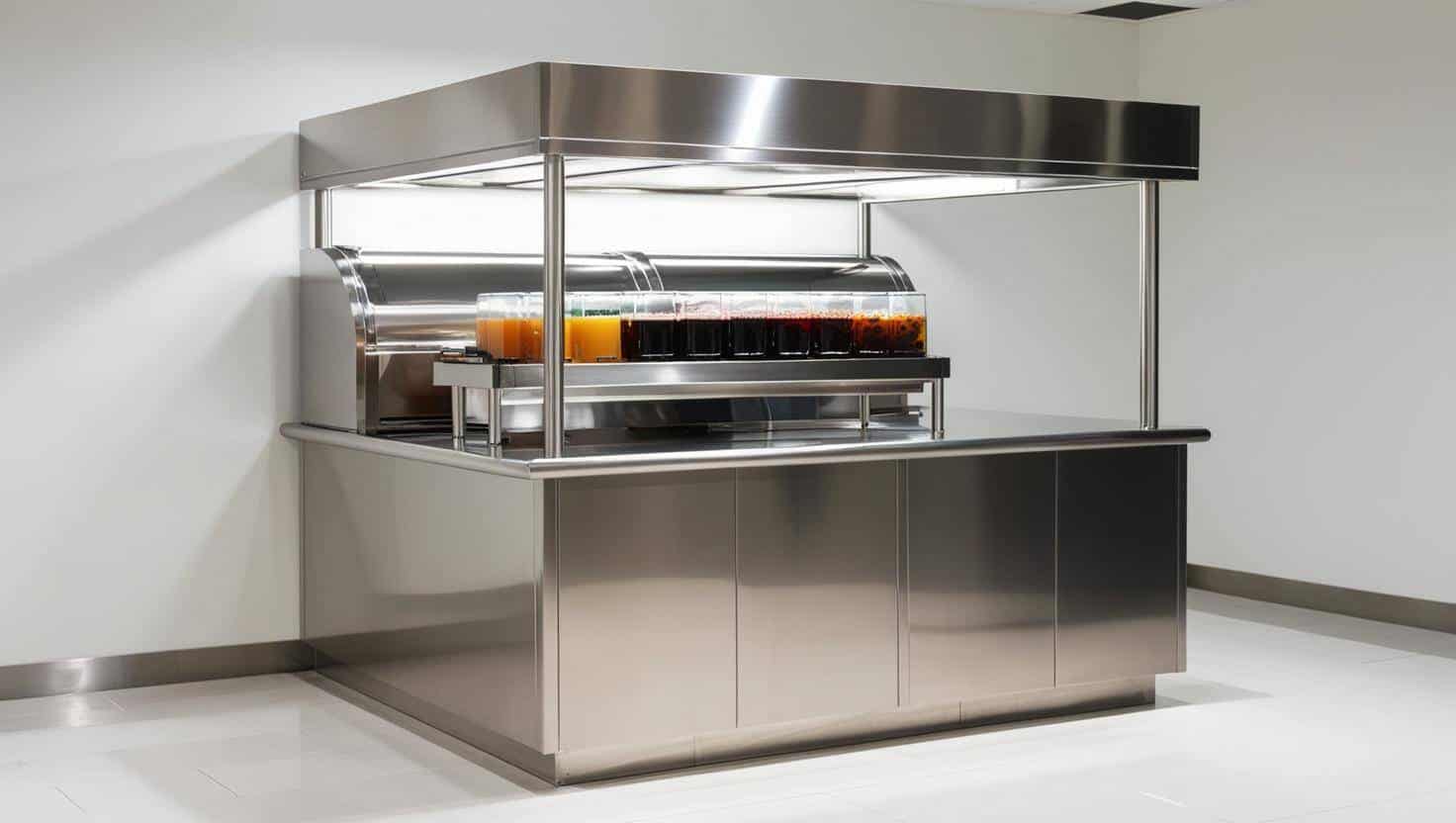 Quầy pha chế inox Quầy pha chế inox