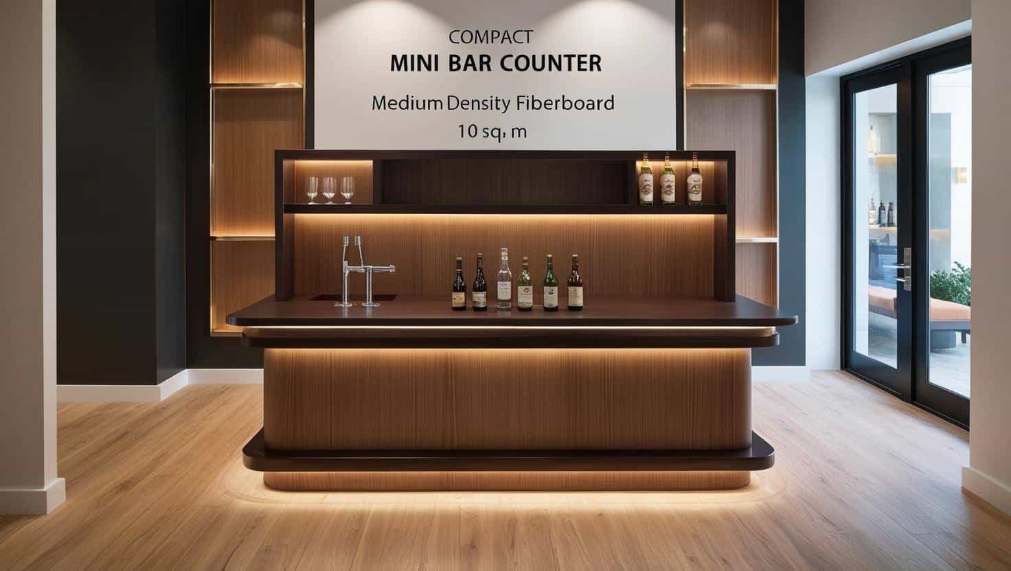 Quầy pha chế mini nhỏ gọn (4) Quầy pha chế mini nhỏ gọn (4)