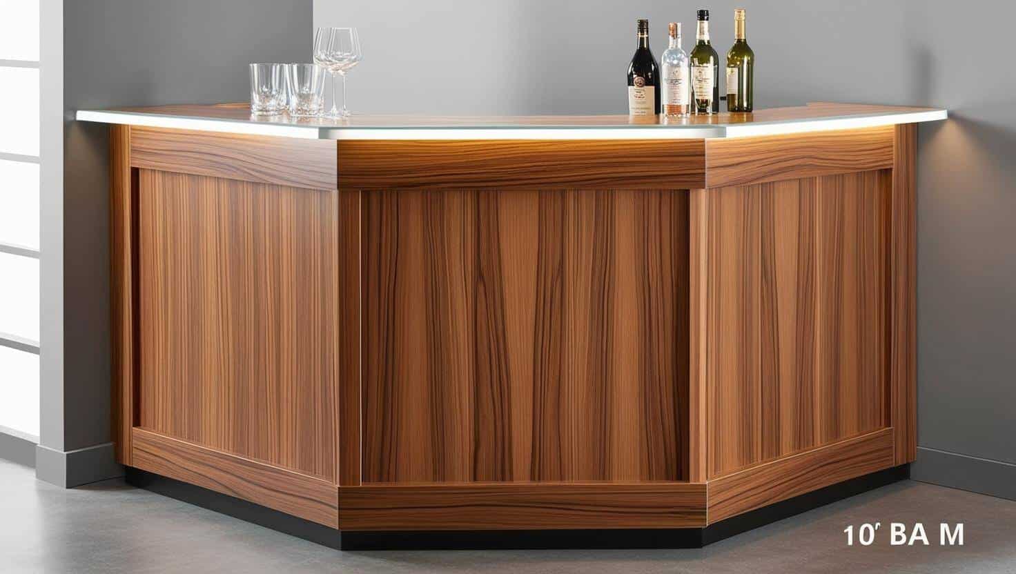Quầy pha chế mini nhỏ gọn (6) Quầy pha chế mini nhỏ gọn (6)