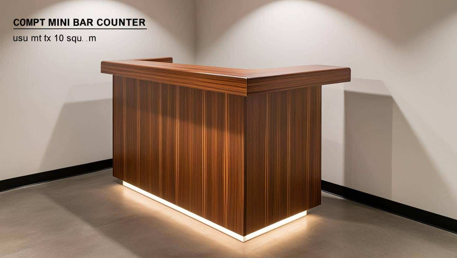Quầy pha chế mini nhỏ gọn Quầy pha chế mini nhỏ gọn