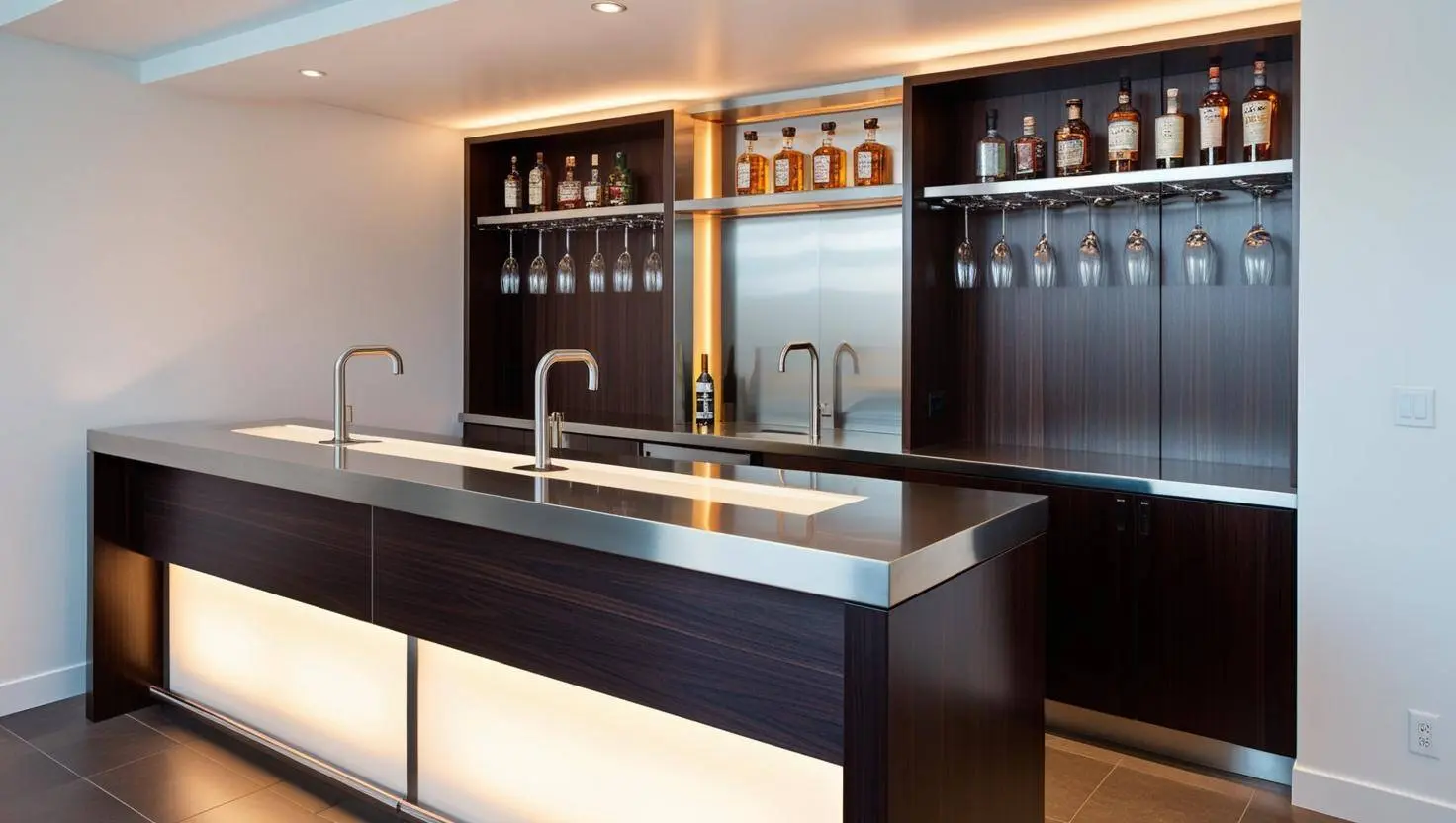 Quầy pha chế quán bar (2)