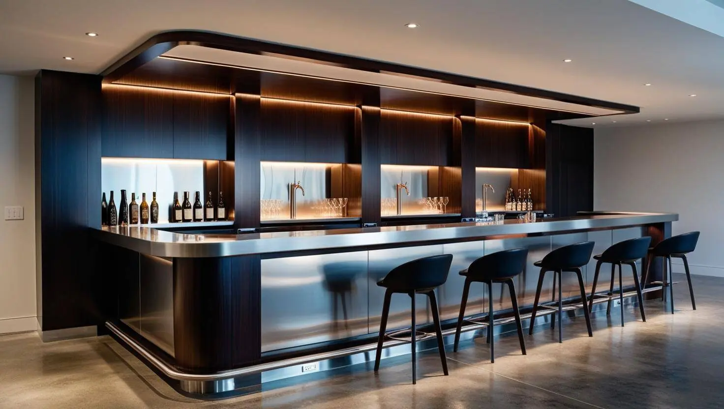 Quầy pha chế quán bar