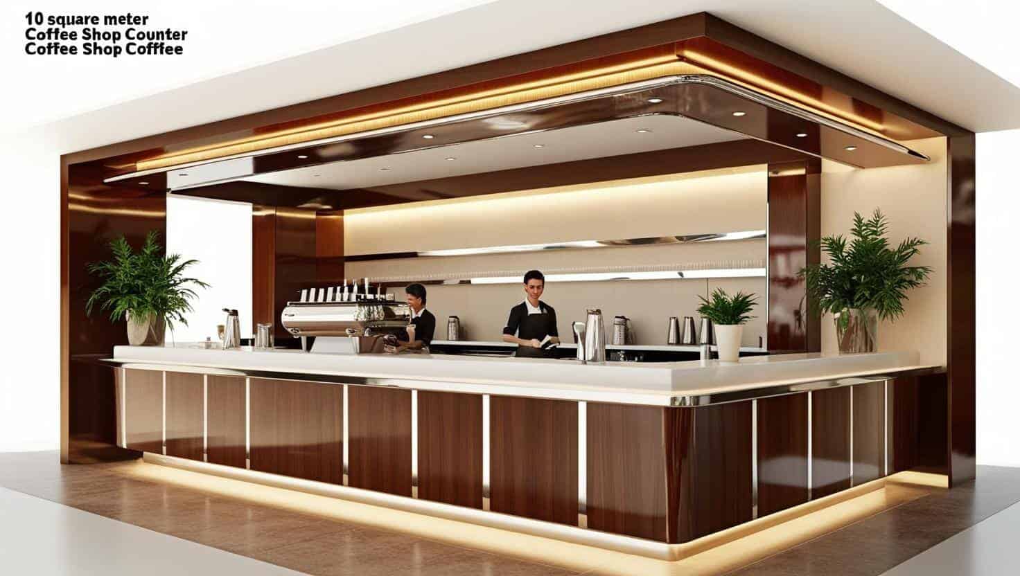 Quầy pha chế quán cà phê (6) Quầy pha chế quán cà phê (6)