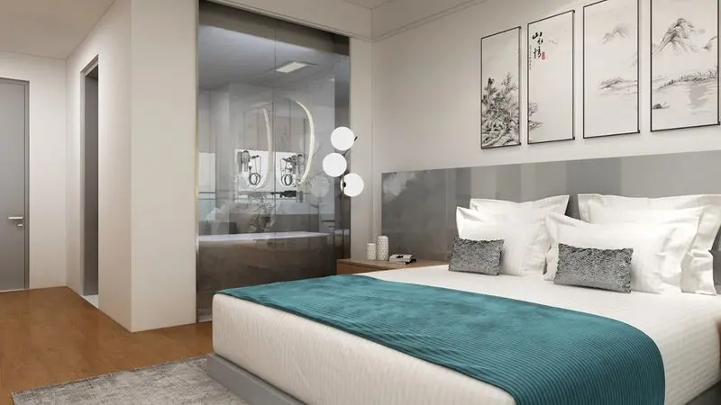 Không gian nội thất khách sạn phong cách hiện đại