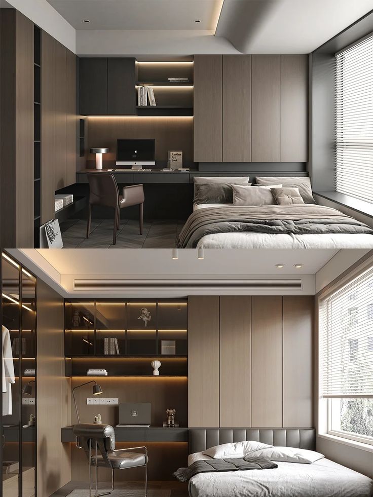 Thi công nội thất chung cư 2 phòng ngủ (3)