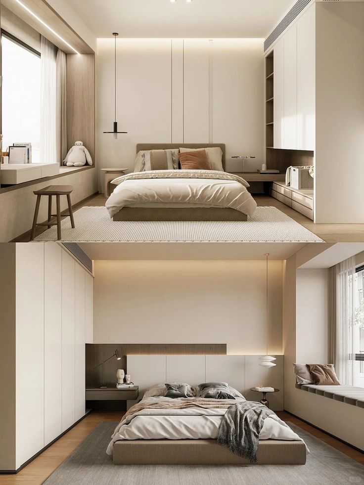 Thi công nội thất chung cư 2 phòng ngủ (4)