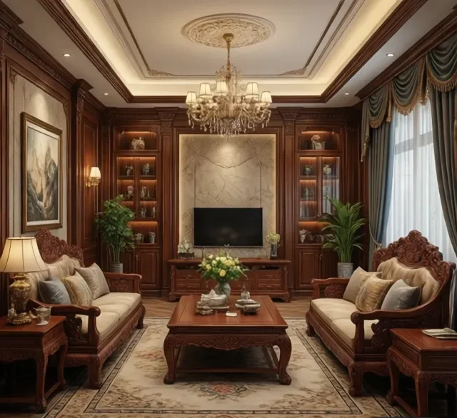 Thi công nội thất gỗ (4)