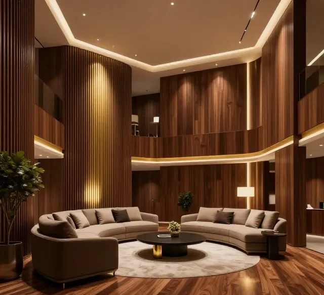 Thi công nội thất gỗ MDF (1) Thi công nội thất gỗ MDF (1)