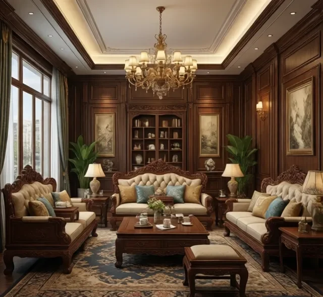 Thi công nội thất gỗ MDF (4)