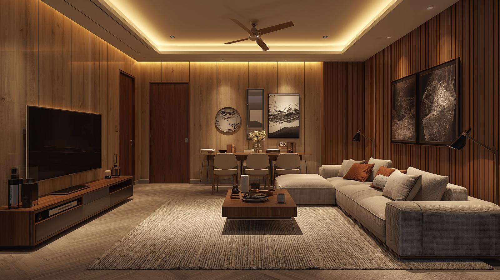 Thi công nội thất gỗ MDF chống ẩm tốt (4)