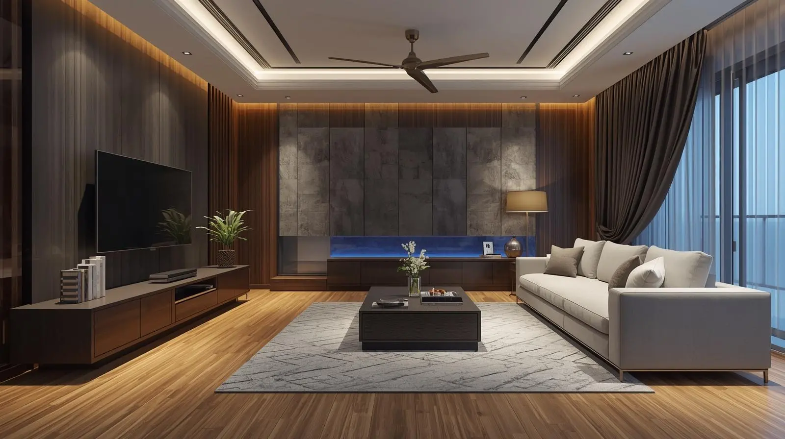 Thi công nội thất gỗ MDF đẹp chống ẩm tốt (2)