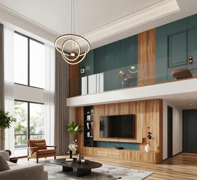 Thi công nội thất gỗ biệt thự cao cấp (3)