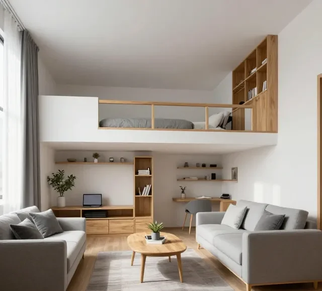 Thi công nội thất gỗ căn hộ 3 phòng ngủ (3)