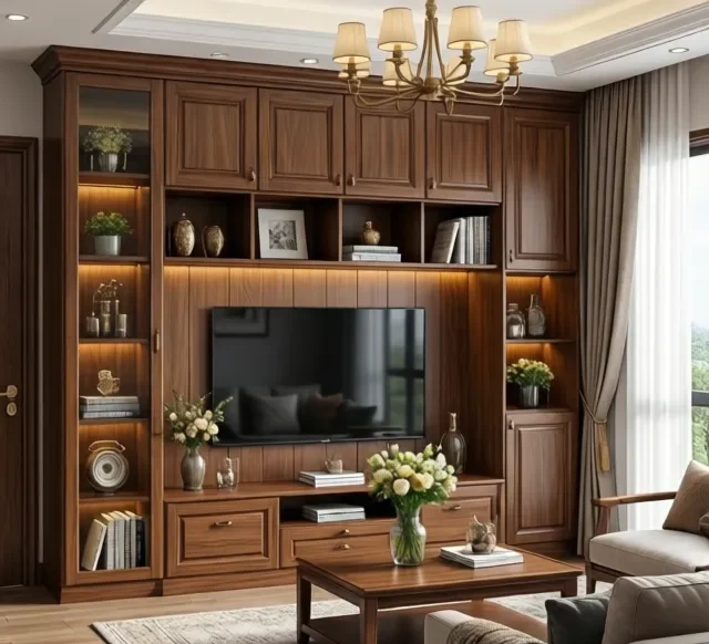 Thi công nội thất gỗ chất lượng cao giá rẻ (2)