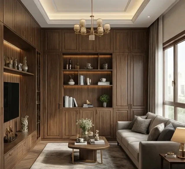 Thi công nội thất gỗ chất lượng cao giá rẻ (3)