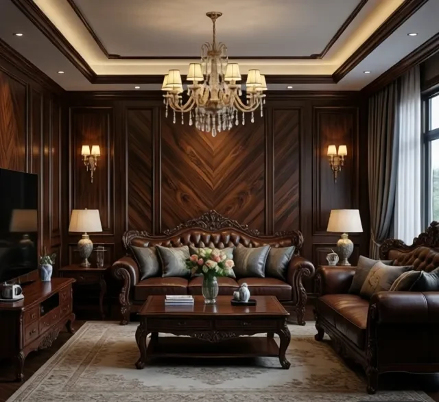 Thi công nội thất gỗ chống cong vênh (2)