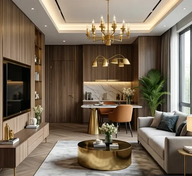 Thi công nội thất gỗ chống cong vênh (3)