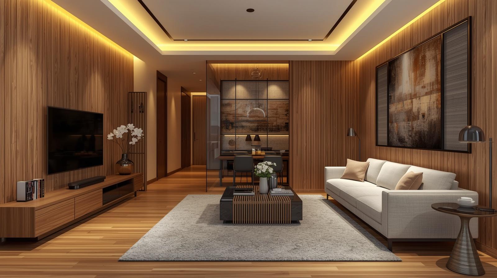 Thi công nội thất gỗ chuẩn xưởng sản xuất (4)