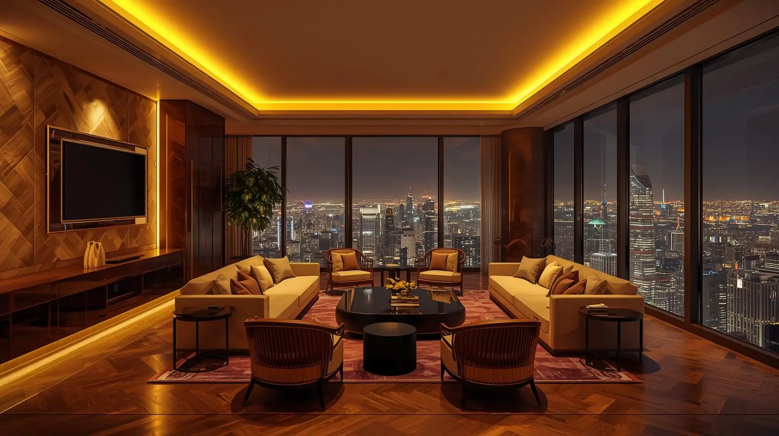 Thi công nội thất gỗ chung cư hiện đại (2)