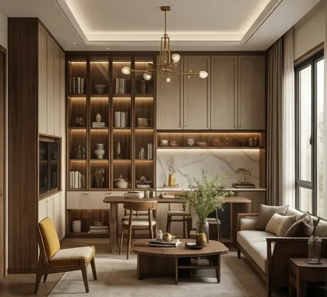 Thi công nội thất gỗ công nghiệp (2)