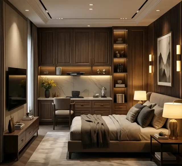Thi công nội thất gỗ công nghiệp (3)