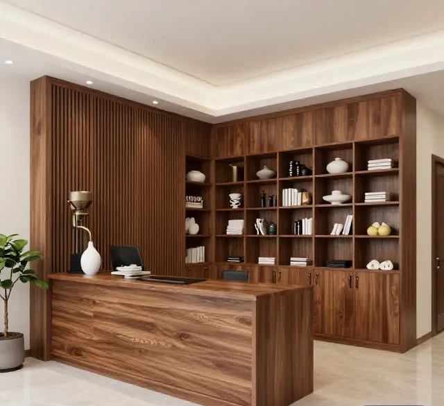 Thi công nội thất gỗ đẹp đúng tiến độ (3)