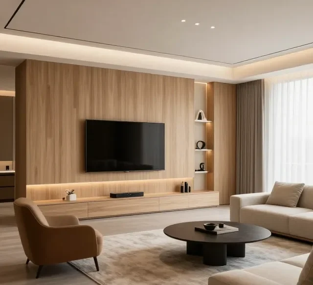 Thi công nội thất gỗ đúng tiến độ (2)