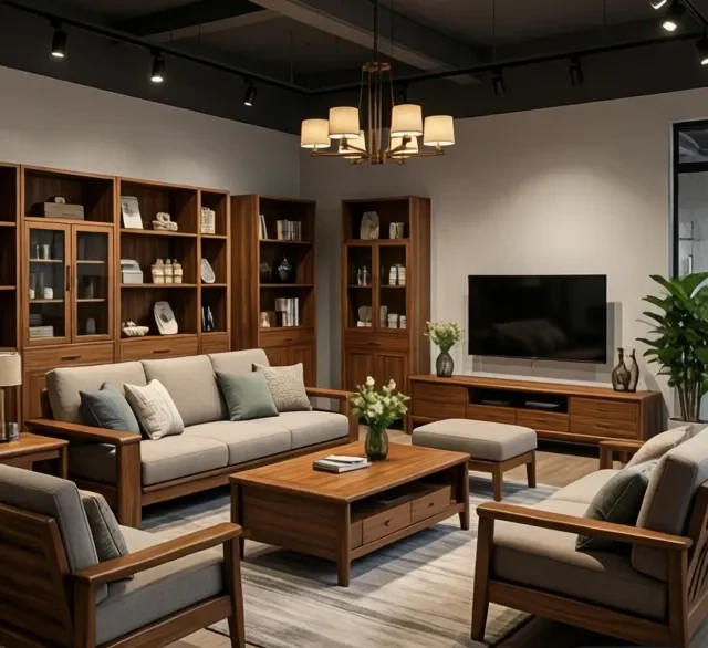 Thi công nội thất gỗ đúng tiến độ (5)