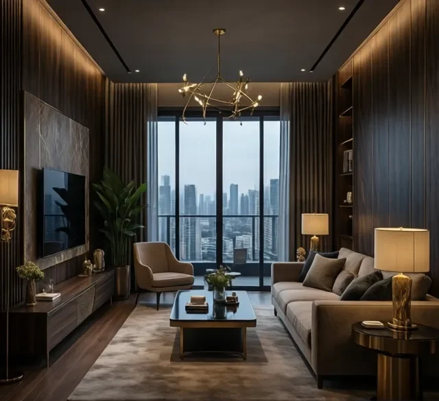 Thi công nội thất gỗ hiện đại (1)