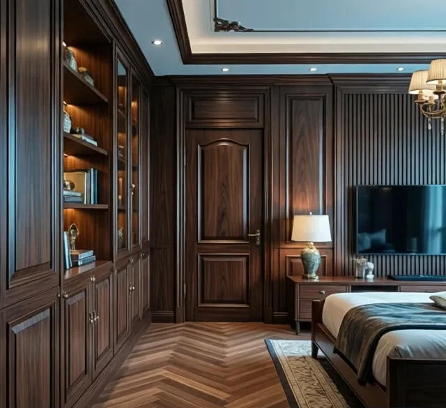 Thi công nội thất gỗ hoàn thiện nhanh chóng (3)