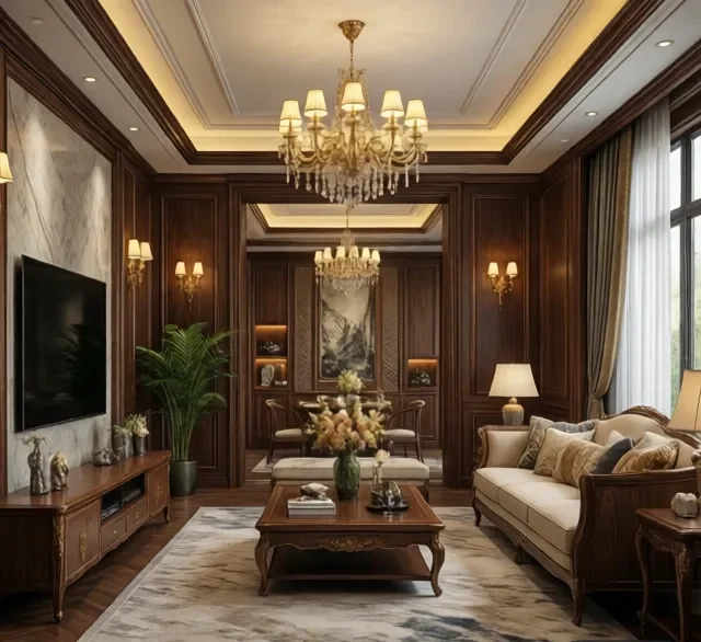 Thi công nội thất gỗ hoàn thiện trọn gói (1)