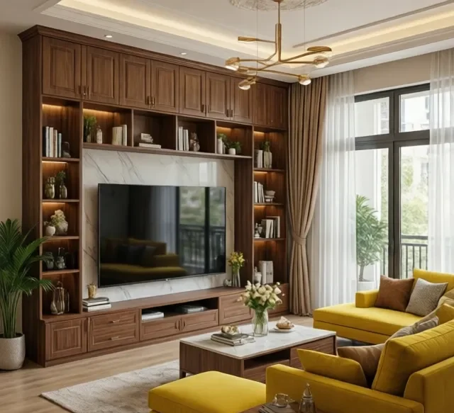 Thi công nội thất gỗ hoàn thiện trọn gói (2)