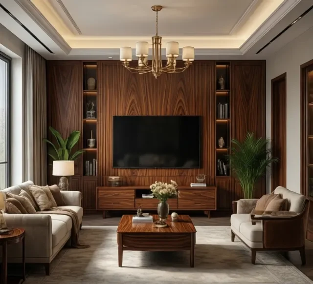 Thi công nội thất gỗ không gian nhỏ (2)