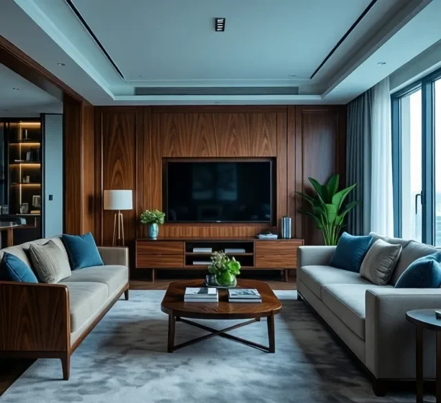 Thi công nội thất gỗ không gian nhỏ (5)