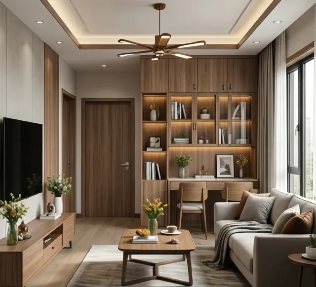 Thi công nội thất gỗ nhanh đẹp (4)