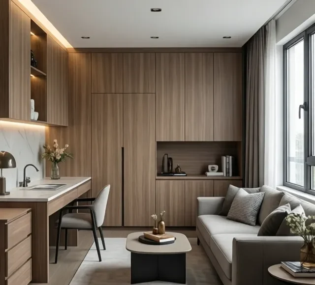 Thi công nội thất gỗ phong cách Scandinavian (5)