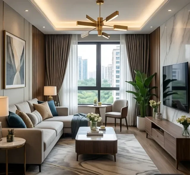 Thi công nội thất gỗ phong cách tối giản (1) Thi công nội thất gỗ phong cách tối giản (1)