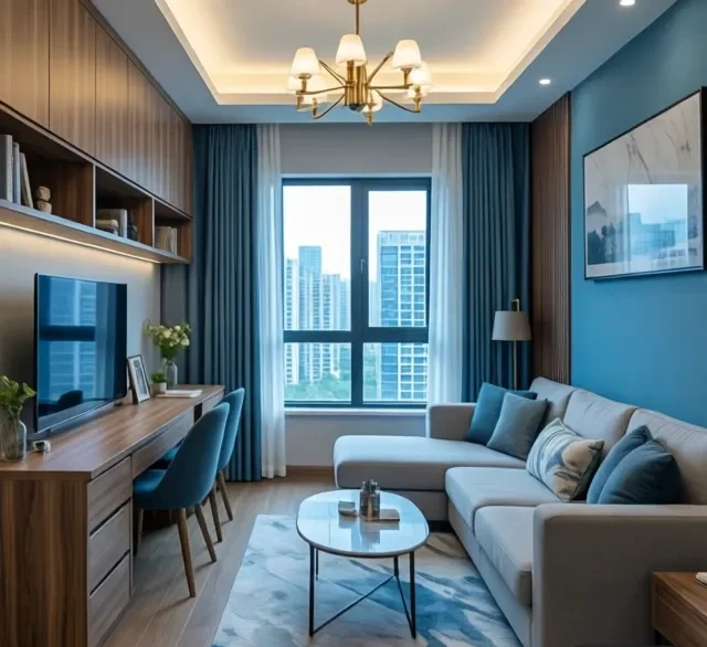 Thi công nội thất gỗ phong cách tối giản (3)