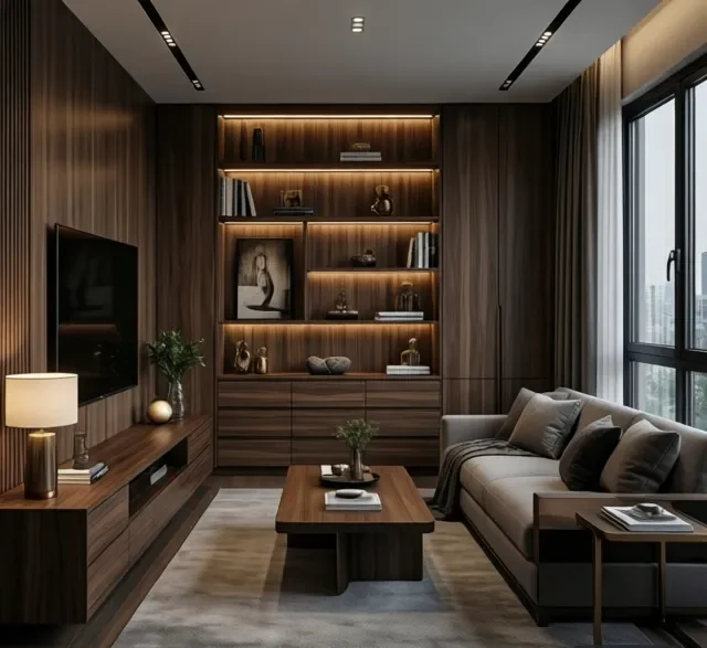 Thi công nội thất gỗ sang trọng cao cấp (2)