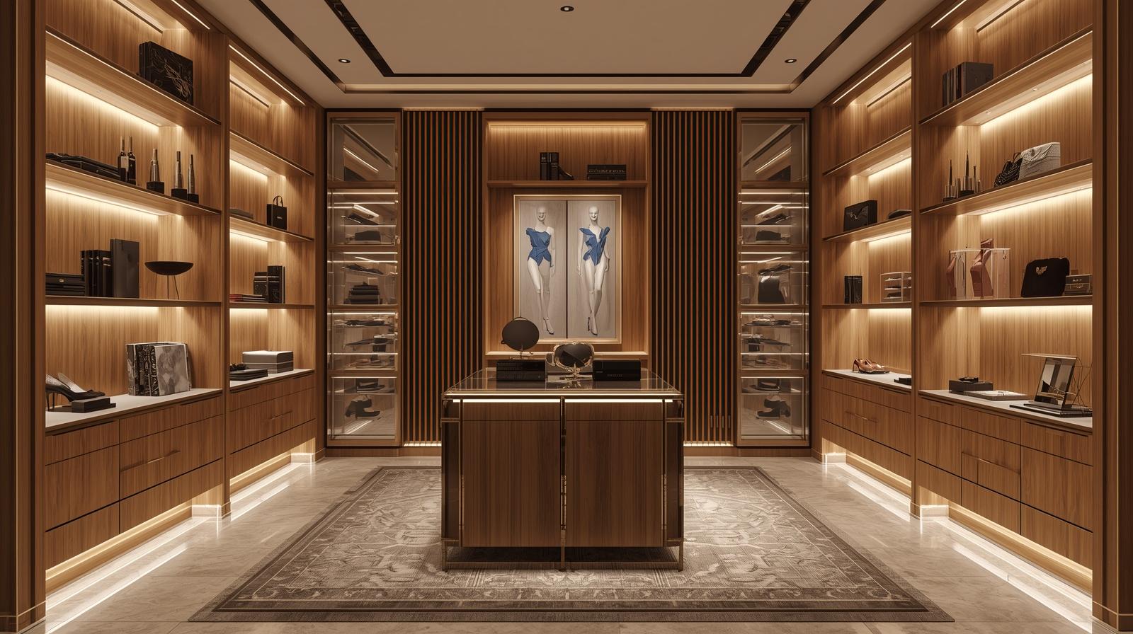 Thi công nội thất gỗ shop thời trang đẹp (1) Thi công nội thất gỗ shop thời trang đẹp (1)