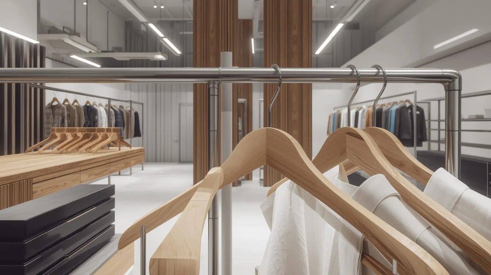 Thi công nội thất gỗ shop thời trang đẹp (2) Ảnh minh họa trong bài viết