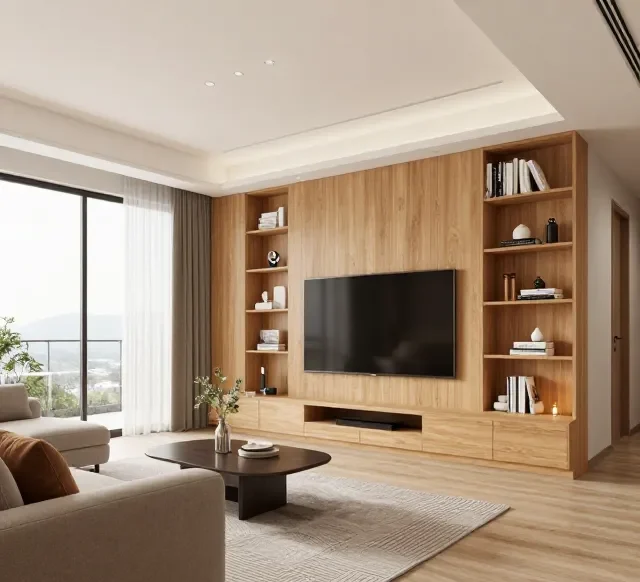 Thi công nội thất gỗ showroom chuyên nghiệp (2)