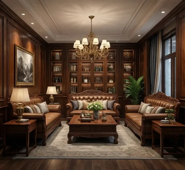 Thi công nội thất gỗ thẩm mỹ cao (2)