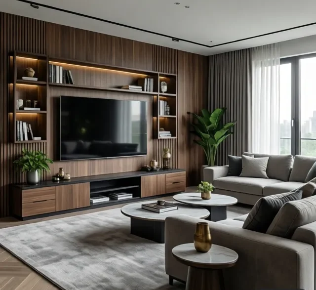 Thi công nội thất gỗ thẩm mỹ cao (5)