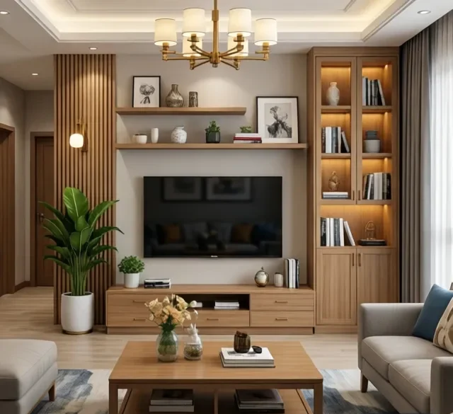 Thi công nội thất gỗ theo bản vẽ (2)