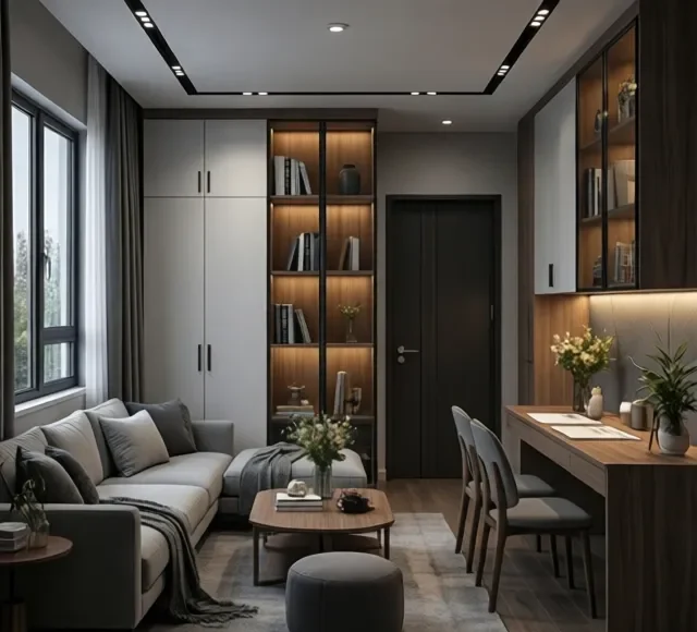 Thi công nội thất gỗ theo yêu cầu khách hàng (1) Thi công nội thất gỗ theo yêu cầu khách hàng (1)